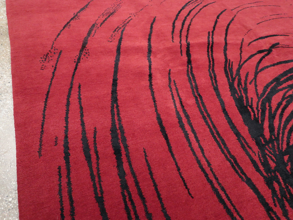 Modern Tibetan Carpet, No.26640 - Gss