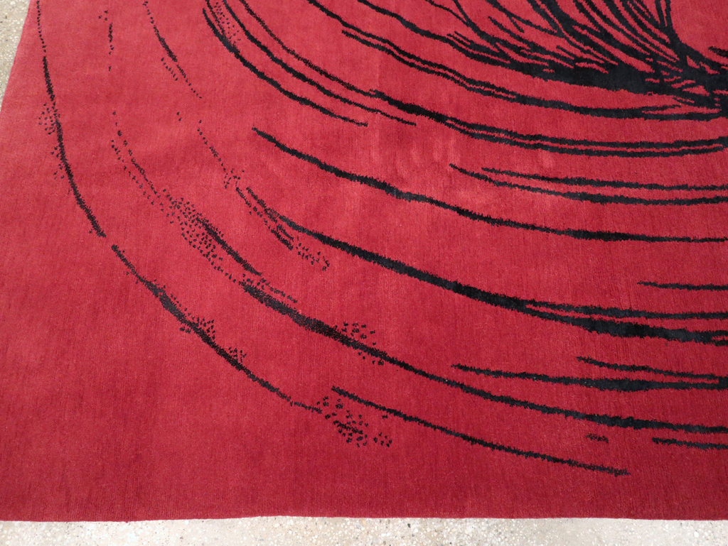 Modern Tibetan Carpet, No.26640 - Gss