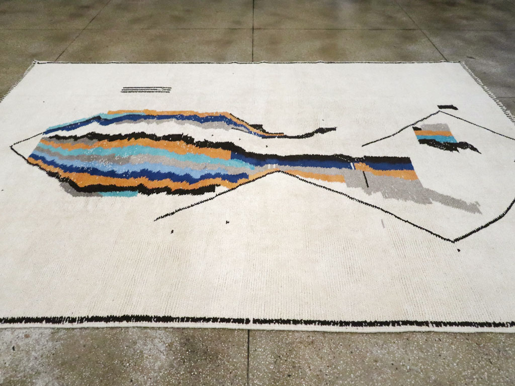 Modern Moroccan Capet, No.26643 - Gss