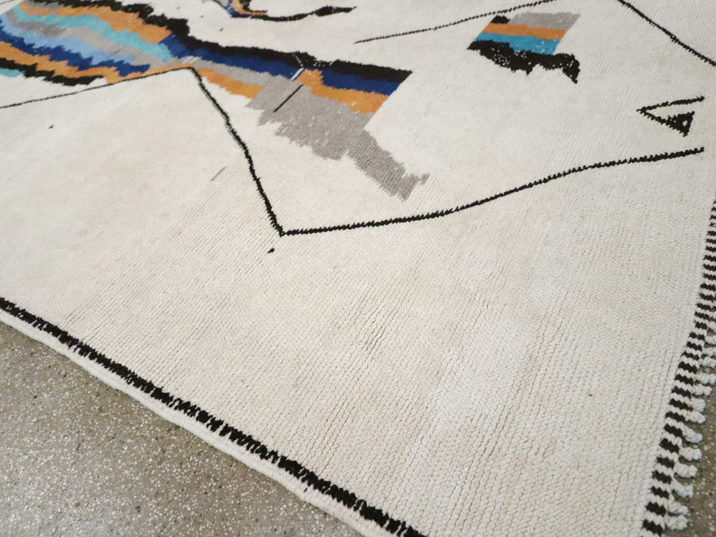 Modern Moroccan Capet, No.26643 - Gss