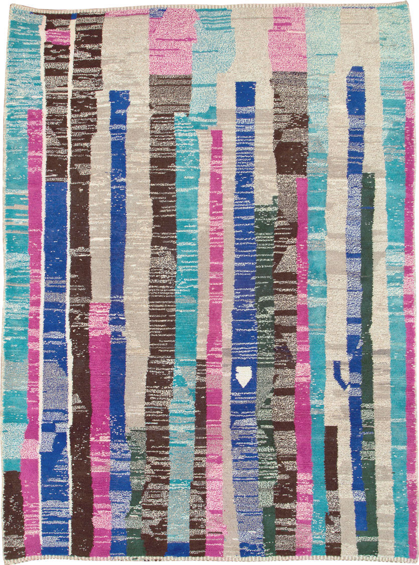 Modern Moroccan Carpet, No.26644 - Gss