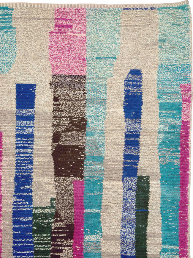 Modern Moroccan Carpet, No.26644 - Gss