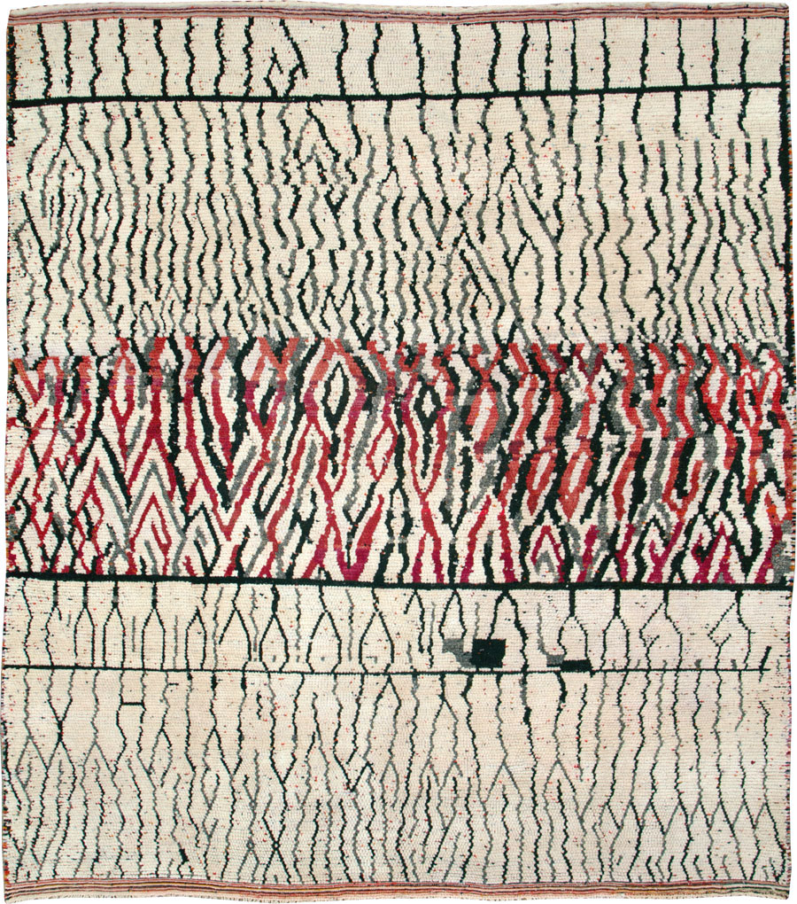 Modern Moroccan Carpet, No.26645 - Gss