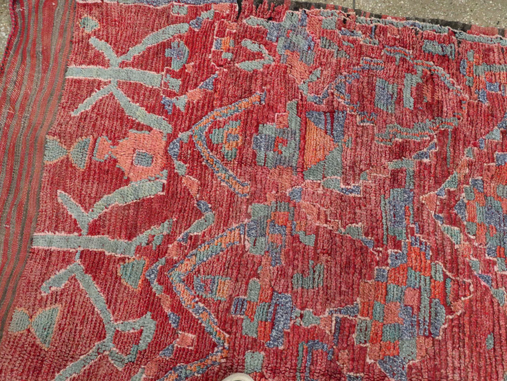 Vintage Moroccan Rug, No.26653 - Gss