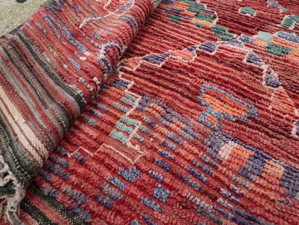 Vintage Moroccan Rug, No.26653 - Gss