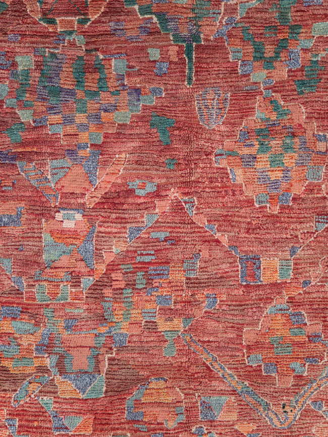 Vintage Moroccan Rug, No.26653 - Gss