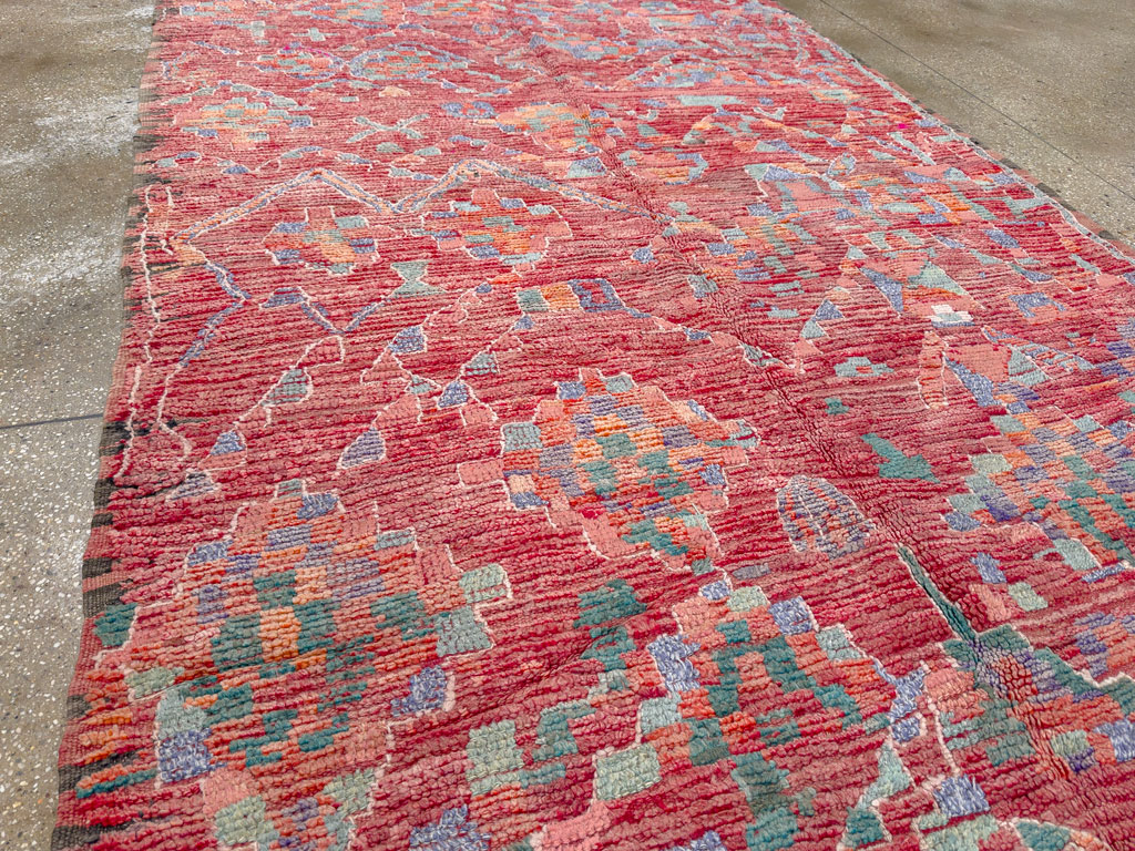 Vintage Moroccan Rug, No.26653 - Gss