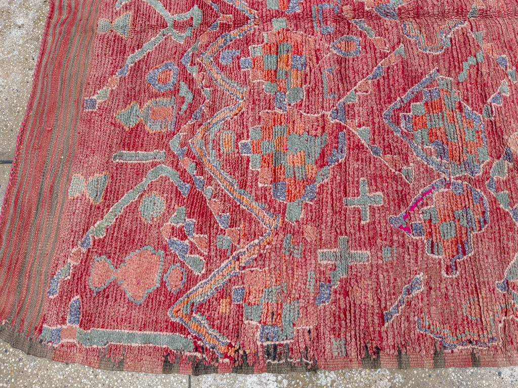 Vintage Moroccan Rug, No.26653 - Gss