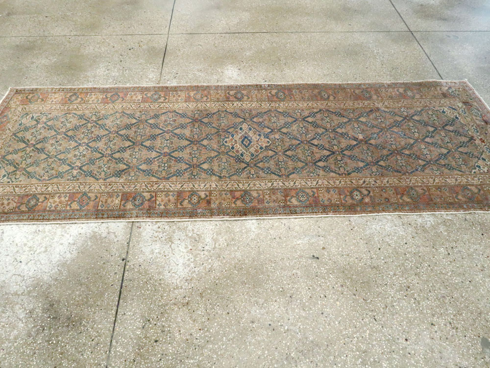 Antique Persian Serab Runner, No.26663 - Gss