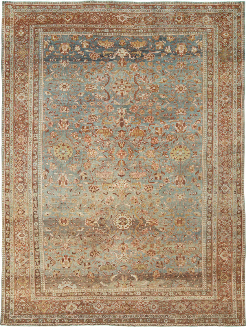 Antique Persian Mahal Carpet, No.26668 - Gss