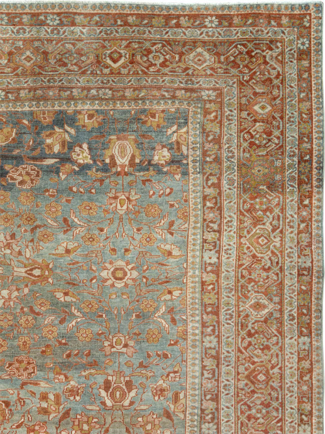 Antique Persian Mahal Carpet, No.26668 - Gss