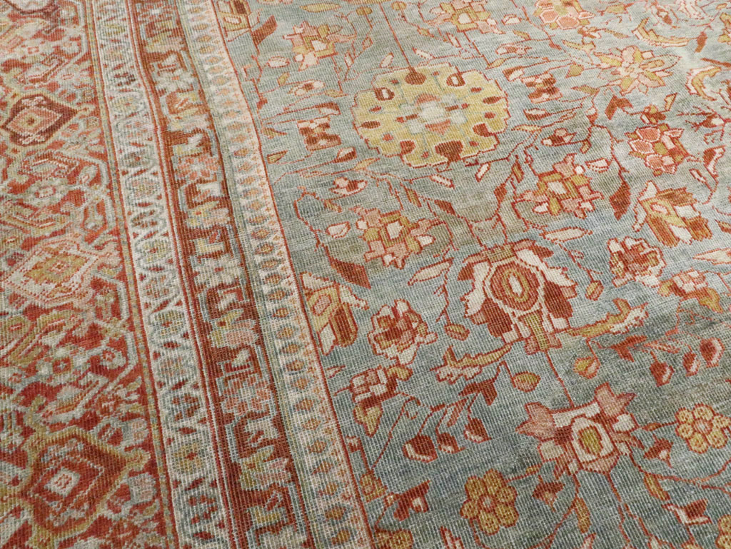 Antique Persian Mahal Carpet, No.26668 - Gss