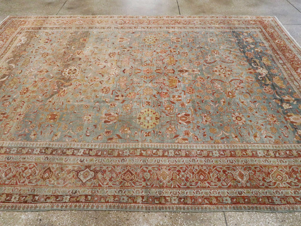 Antique Persian Mahal Carpet, No.26668 - Gss