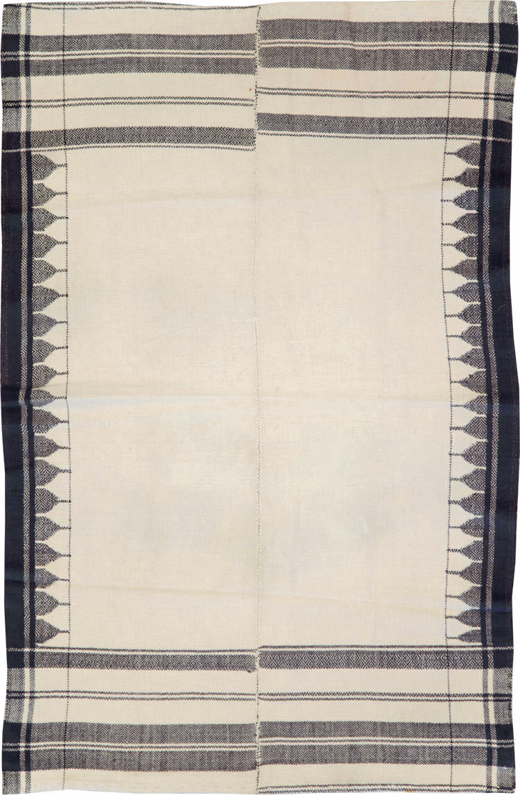 Vintage Persian Textile Flatweave, No.26676 - Gss