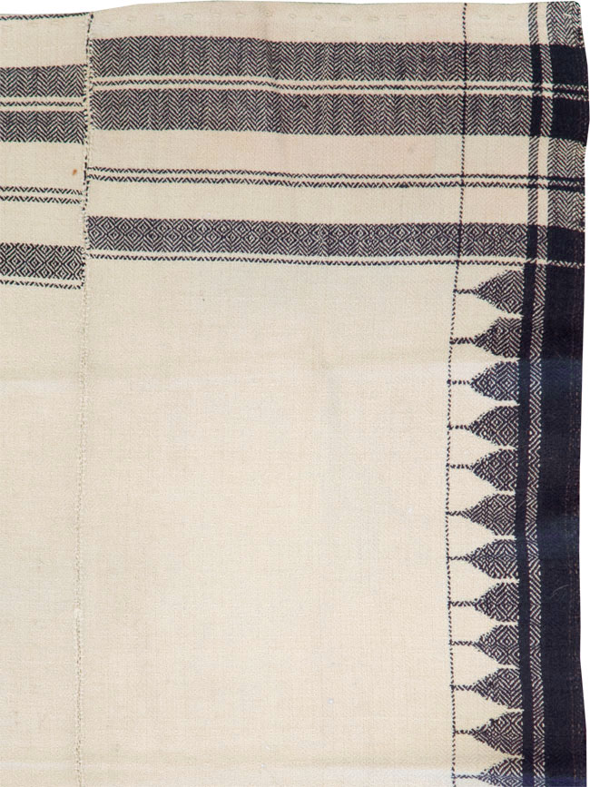 Vintage Persian Textile Flatweave, No.26676 - Gss