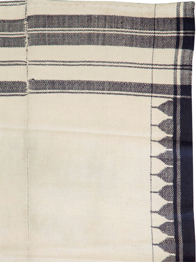 Vintage Persian Textile Flatweave, No.26676 - Gss