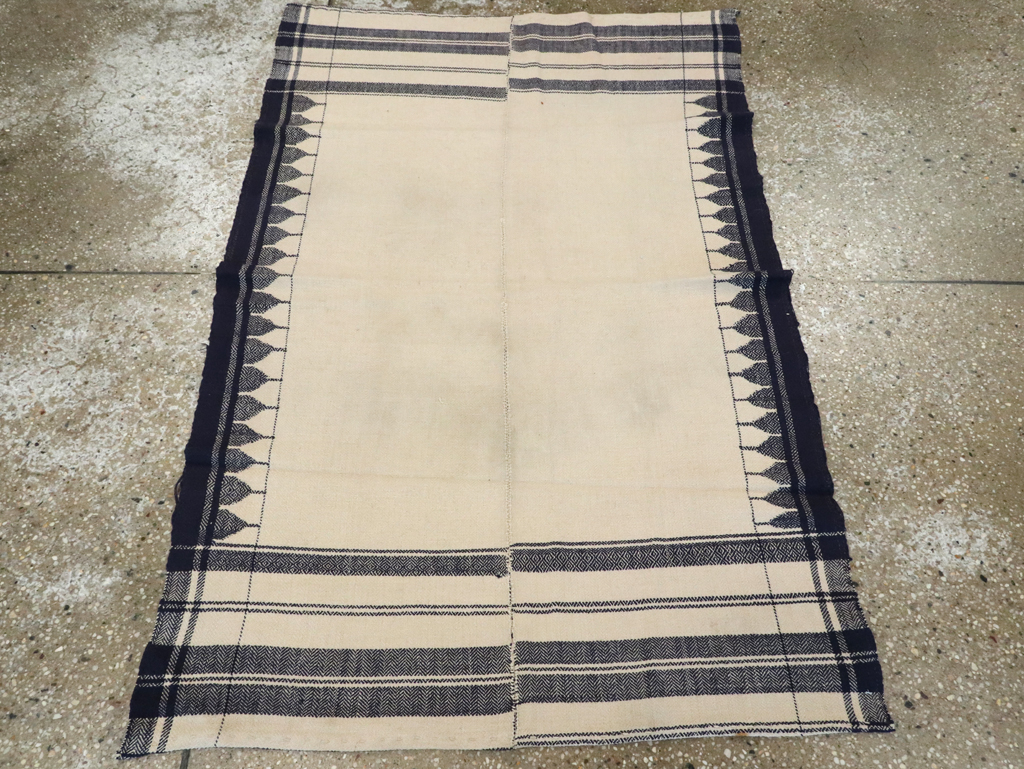 Vintage Persian Textile Flatweave, No.26676 - Gss