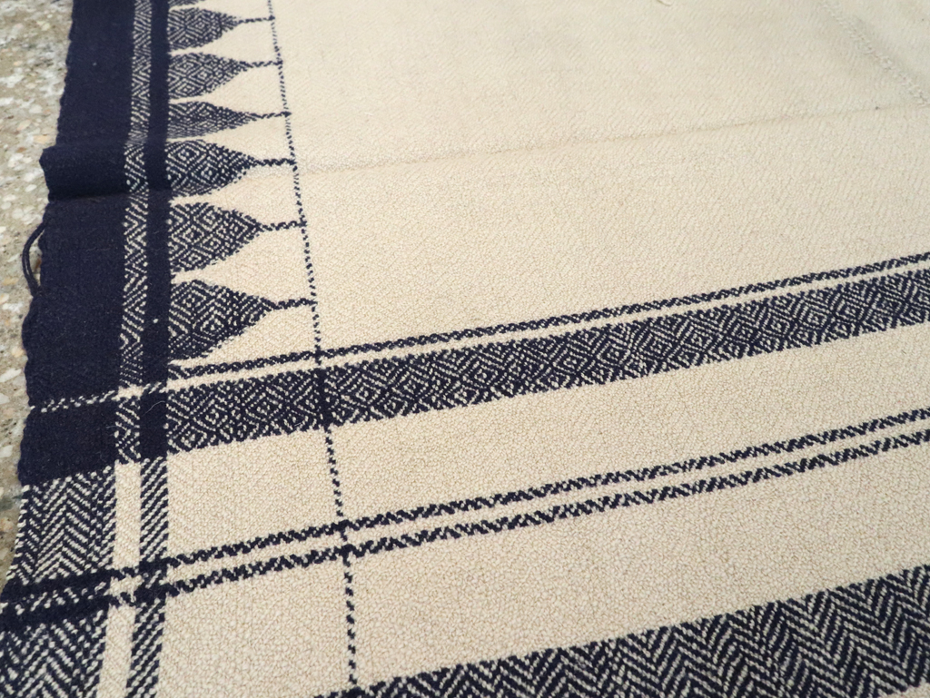 Vintage Persian Textile Flatweave, No.26676 - Gss