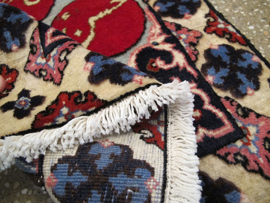 Vintage Persian Tabriz Pictorial Rug (Pair: 2 of 2), No.26690 - Gss