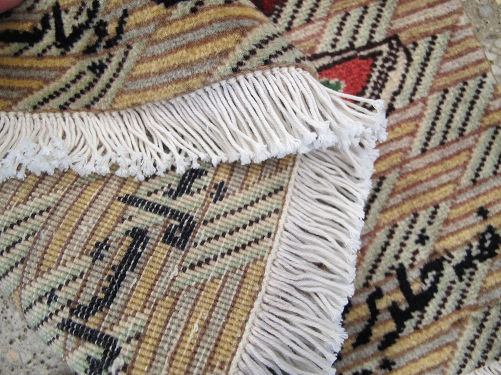 Vintage Persian Tabriz Pictorial Rug (Pair: 1 of 2), No.26706 - Gss