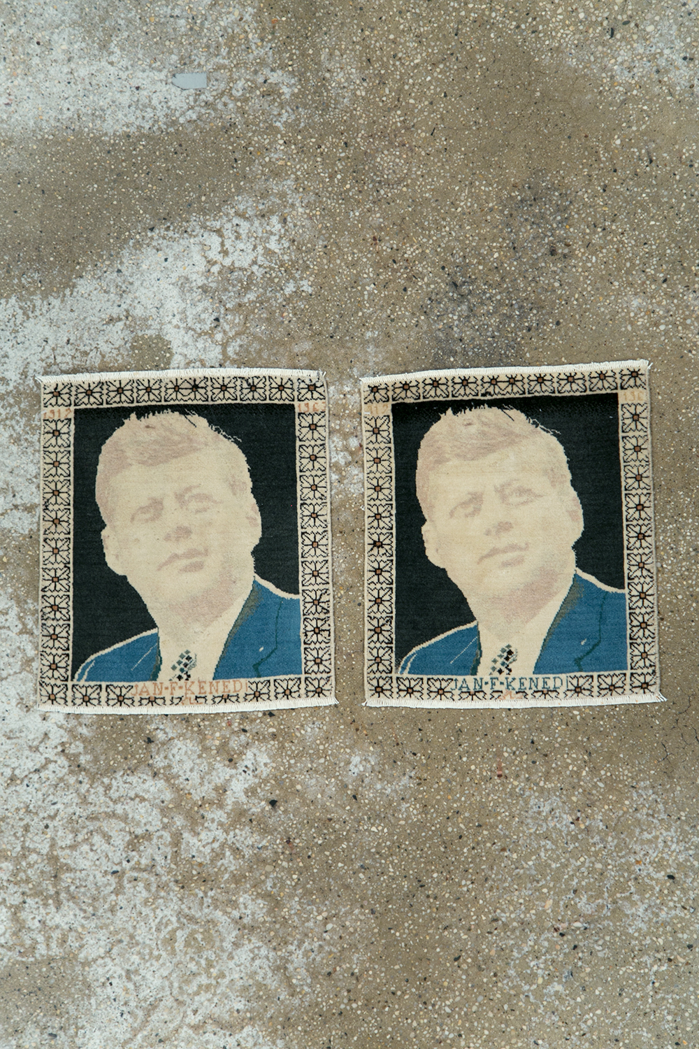 Vintage Persian Tabriz Pictorial Rug (Pair: 2 of 2), No.26710 - Gss