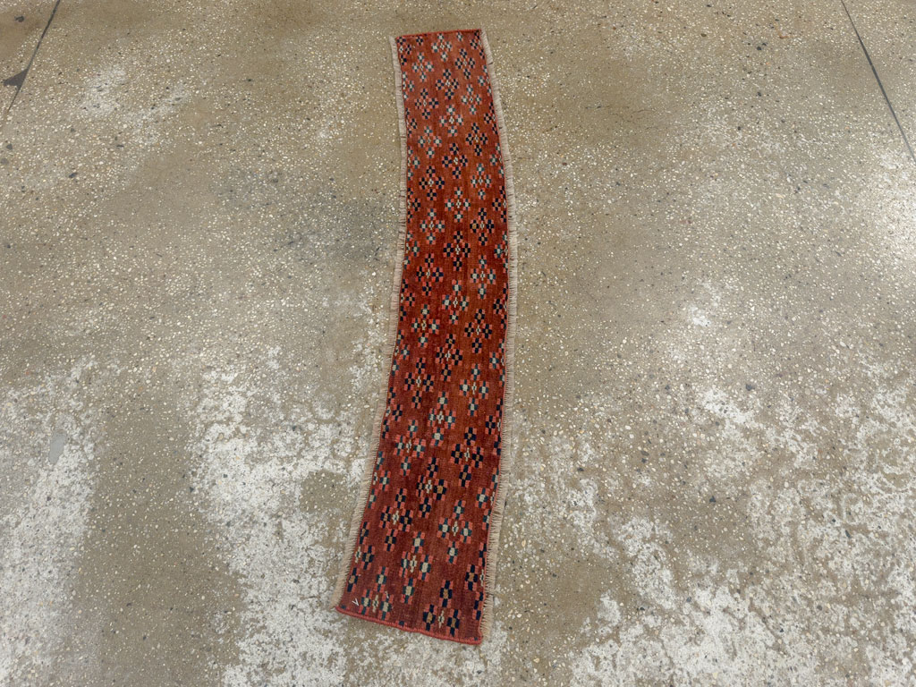 Vintage Turkestan Yamoud Tribal Rug, No.26718 - Gss