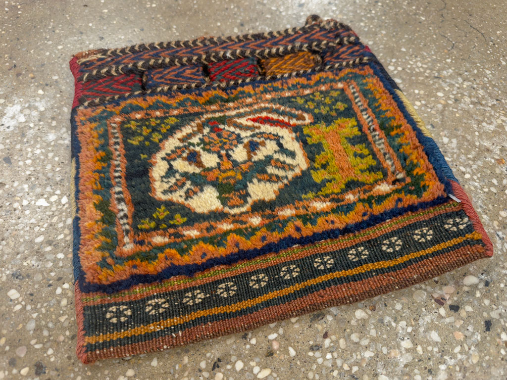 Vintage Persian Afshar Tribal Bag, No.26720 - Gss