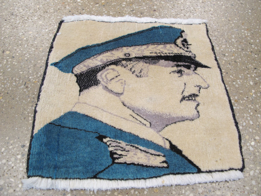 Persian Tabriz Pictorial Rug, No.26721 - Gss