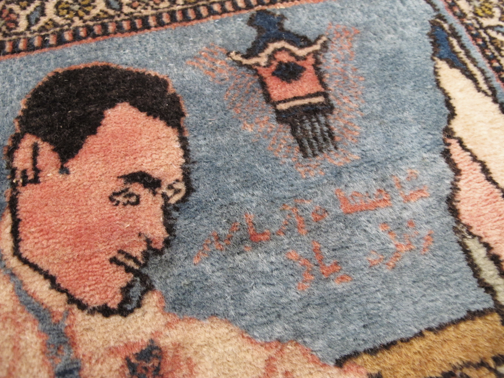 Antique Persian Tabriz Pictorial Rug (Pair: 2 of 2), No.26723 - Gss