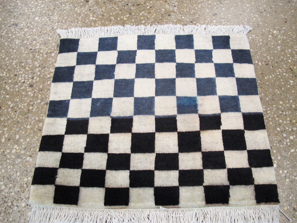 Vintage Persian Tabriz Square Rug, No.26726 - Gss