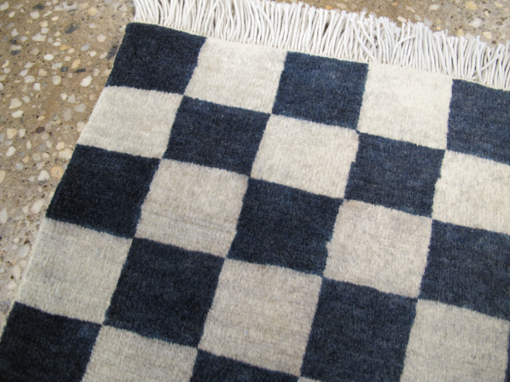 Vintage Persian Tabriz Square Rug, No.26726 - Gss