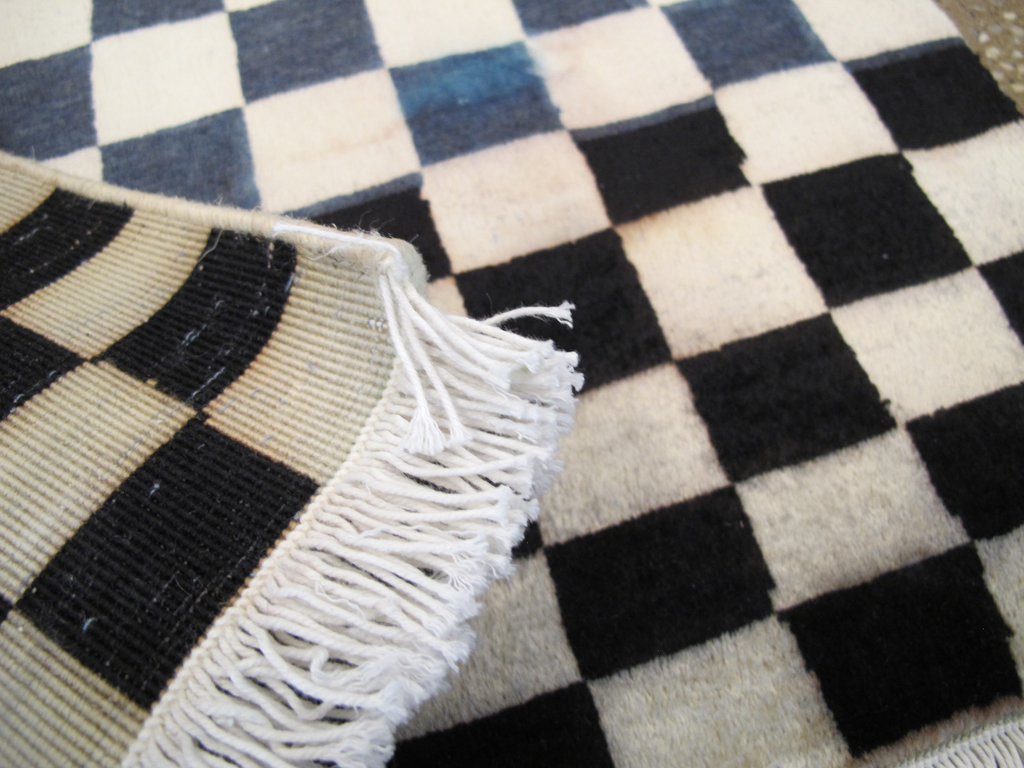 Vintage Persian Tabriz Square Rug, No.26726 - Gss