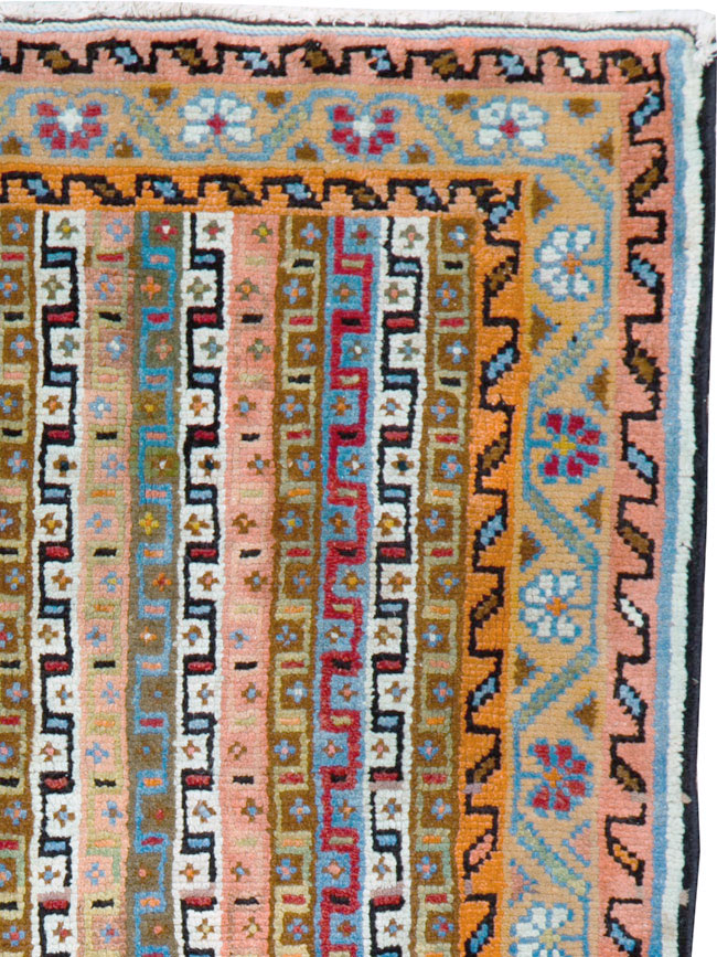 Vintage Persian Mahal Rug, No.26732 - Gss