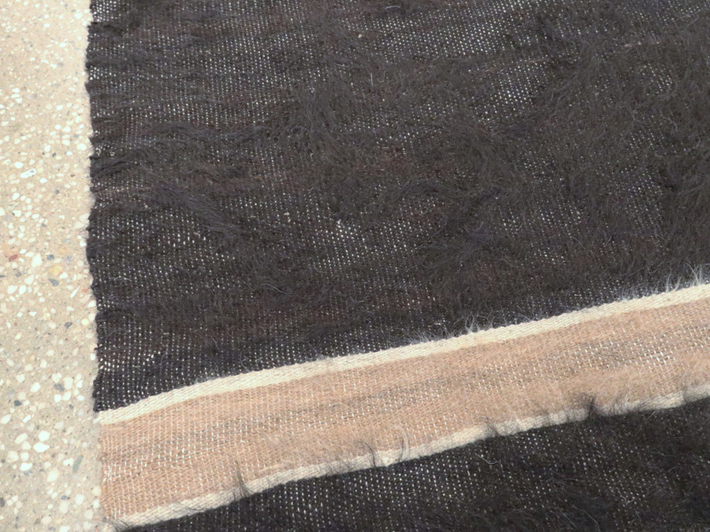 Vintage Turkish Mohair Accent Rug, No.26734 - Gss