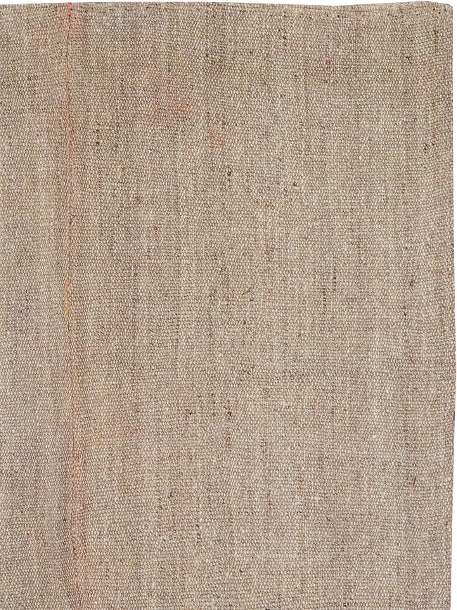 Vintage Persian Flatweave Kilim Accent Rug, No.26735 - Gss