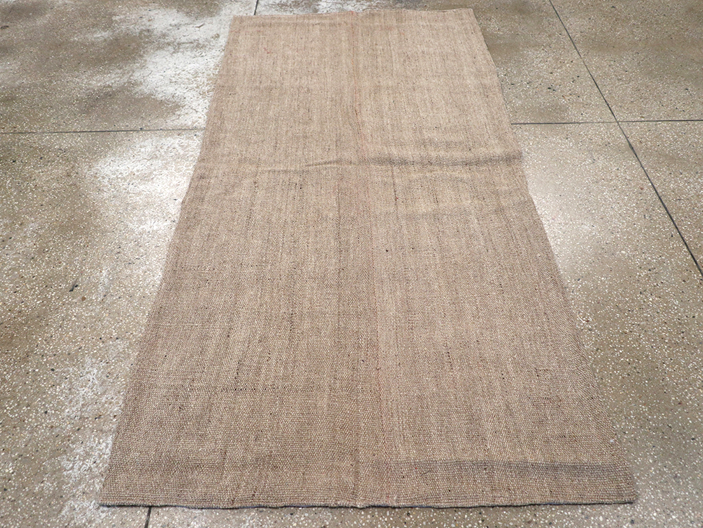 Vintage Persian Flatweave Kilim Accent Rug, No.26735 - Gss