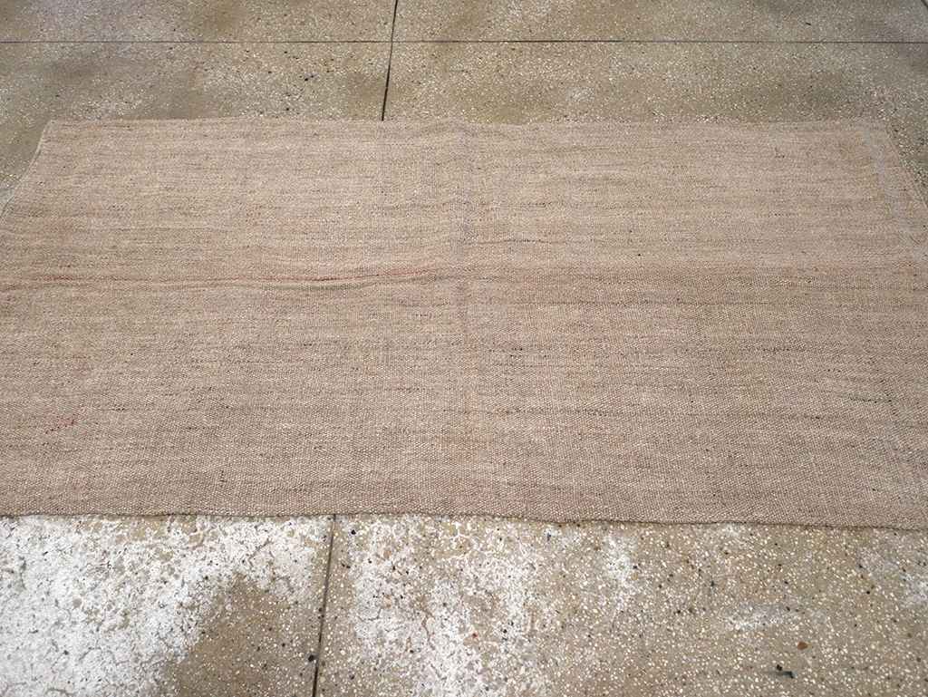 Vintage Persian Flatweave Kilim Accent Rug, No.26735 - Gss