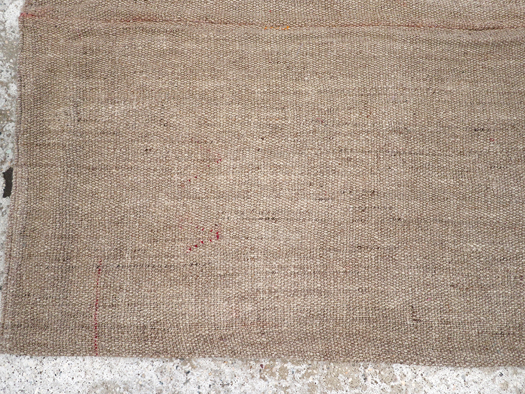 Vintage Persian Flatweave Kilim Accent Rug, No.26735 - Gss