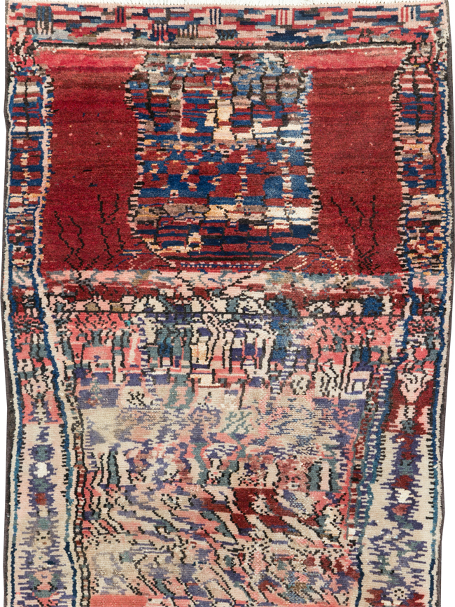 Vintage Persian Hamadan Rug, No.26739 - Gss