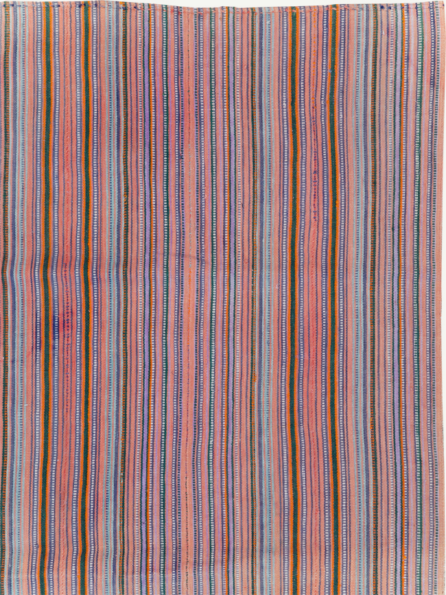 Vintage Persian Flatweave, No.26751 - Gss