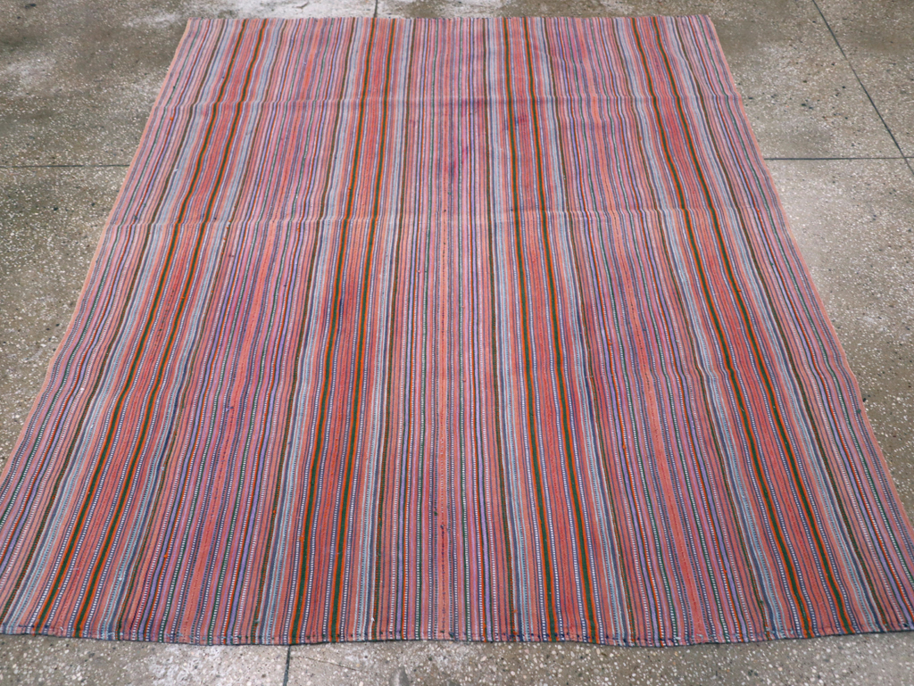 Vintage Persian Flatweave, No.26751 - Gss