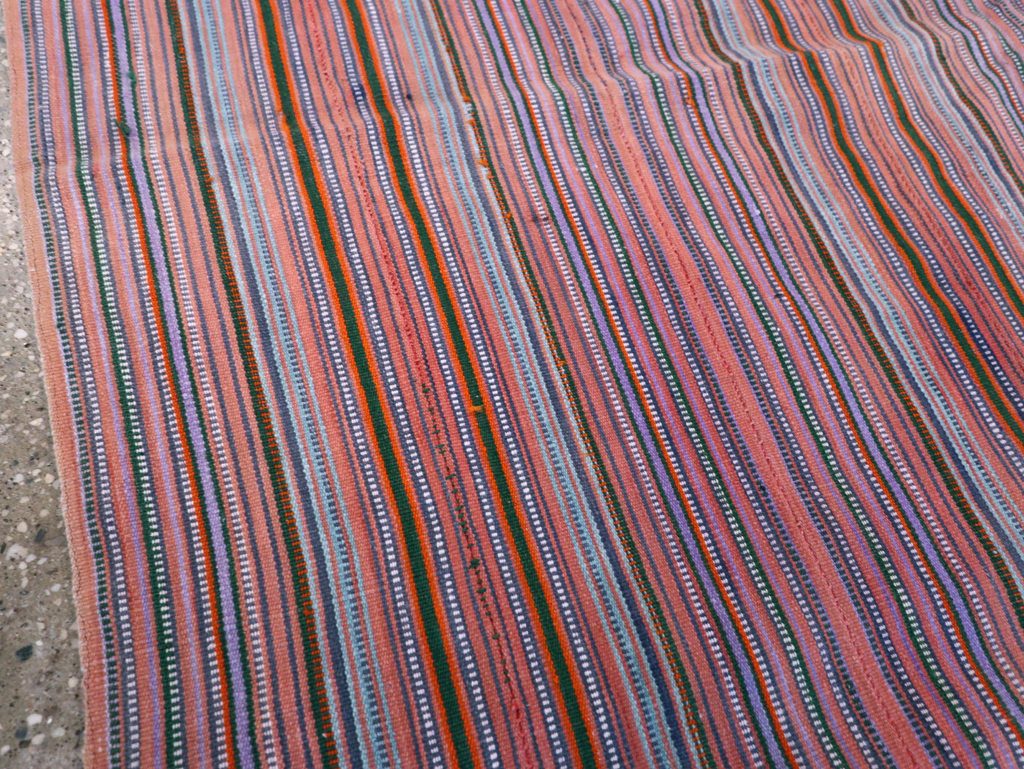 Vintage Persian Flatweave, No.26751 - Gss