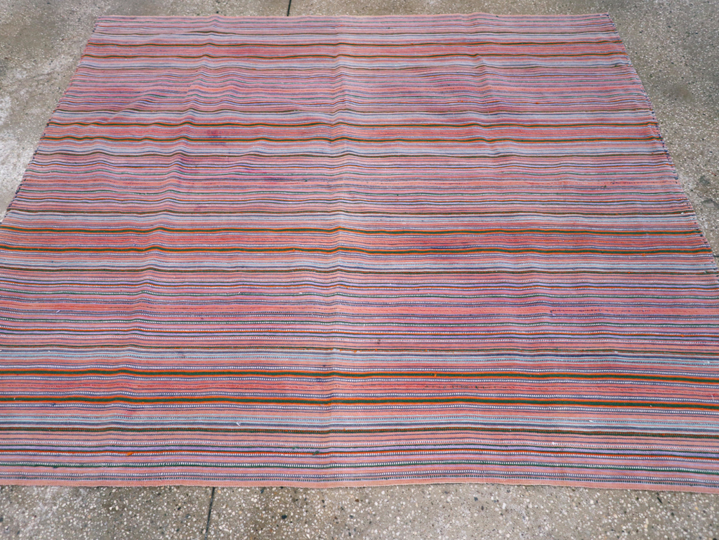 Vintage Persian Flatweave, No.26751 - Gss
