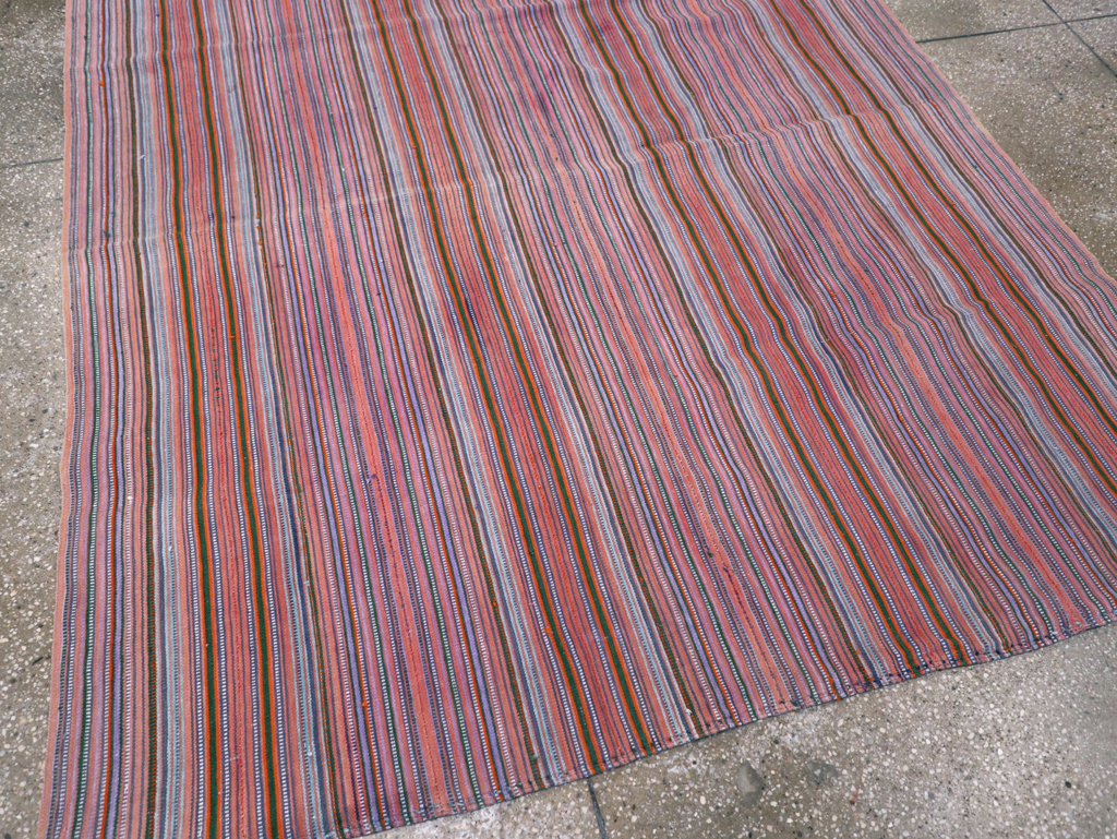 Vintage Persian Flatweave, No.26751 - Gss