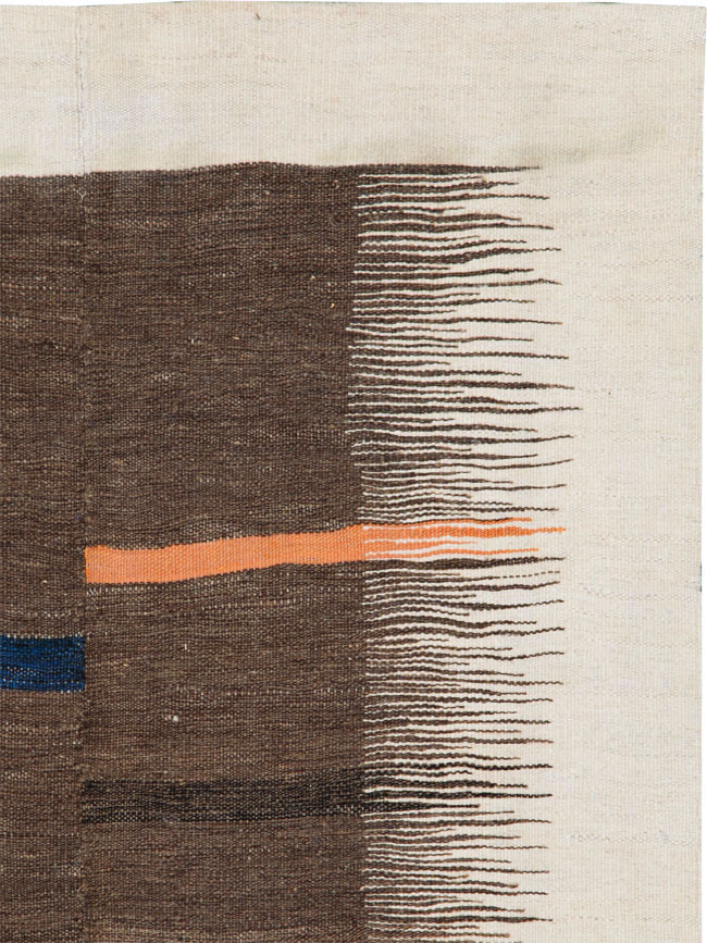 Modern Persian Flatweave, No.26753 - Gss