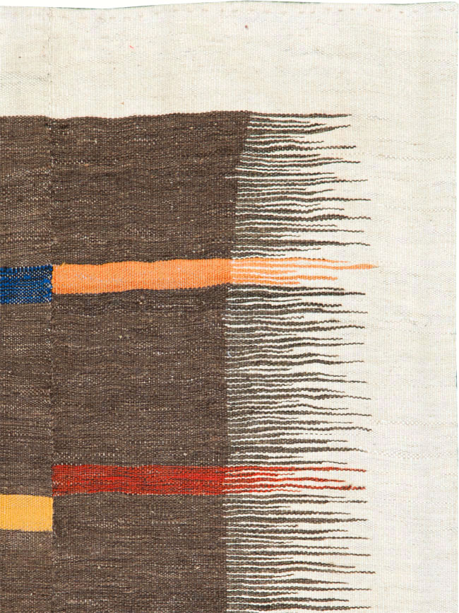 Modern Persian Flatweave, No.26753 - Gss