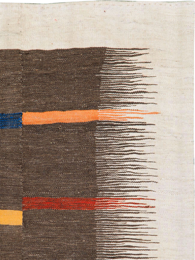 Modern Persian Flatweave, No.26753 - Gss