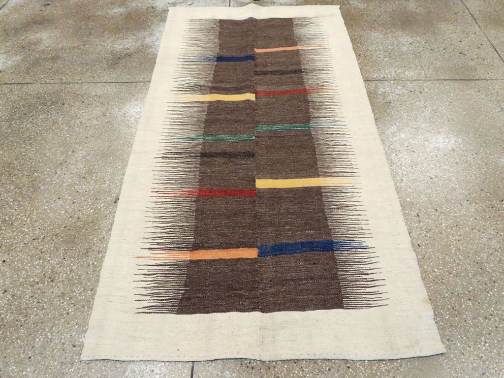Modern Persian Flatweave, No.26753 - Gss