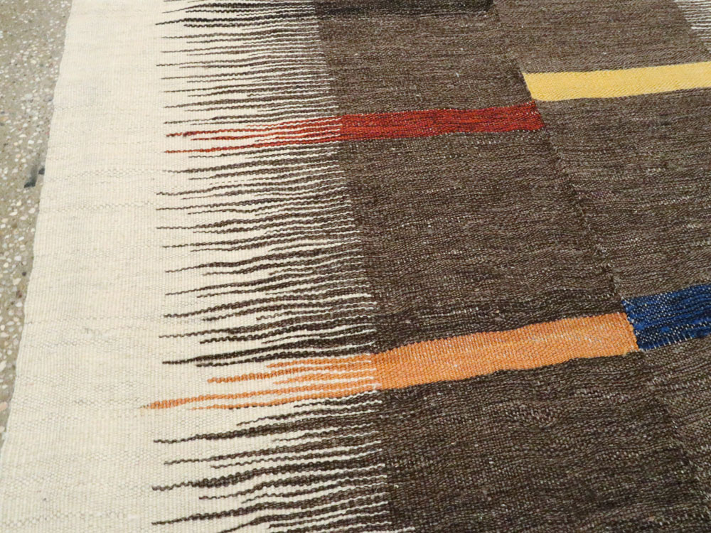 Modern Persian Flatweave, No.26753 - Gss