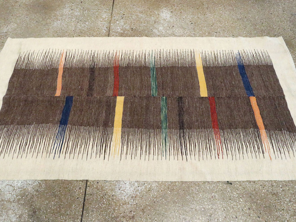 Modern Persian Flatweave, No.26753 - Gss